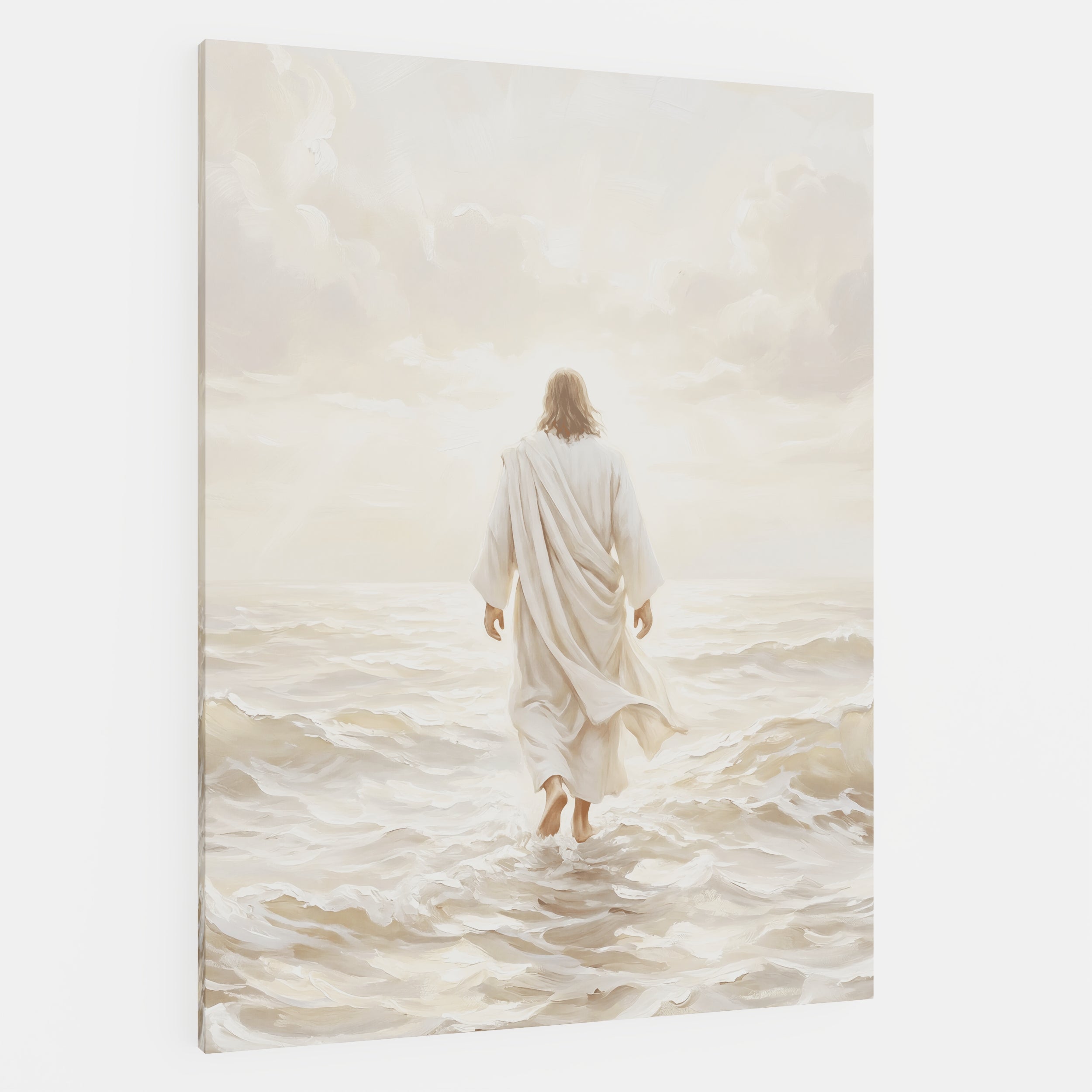 Even the Waves Obey - Canvas