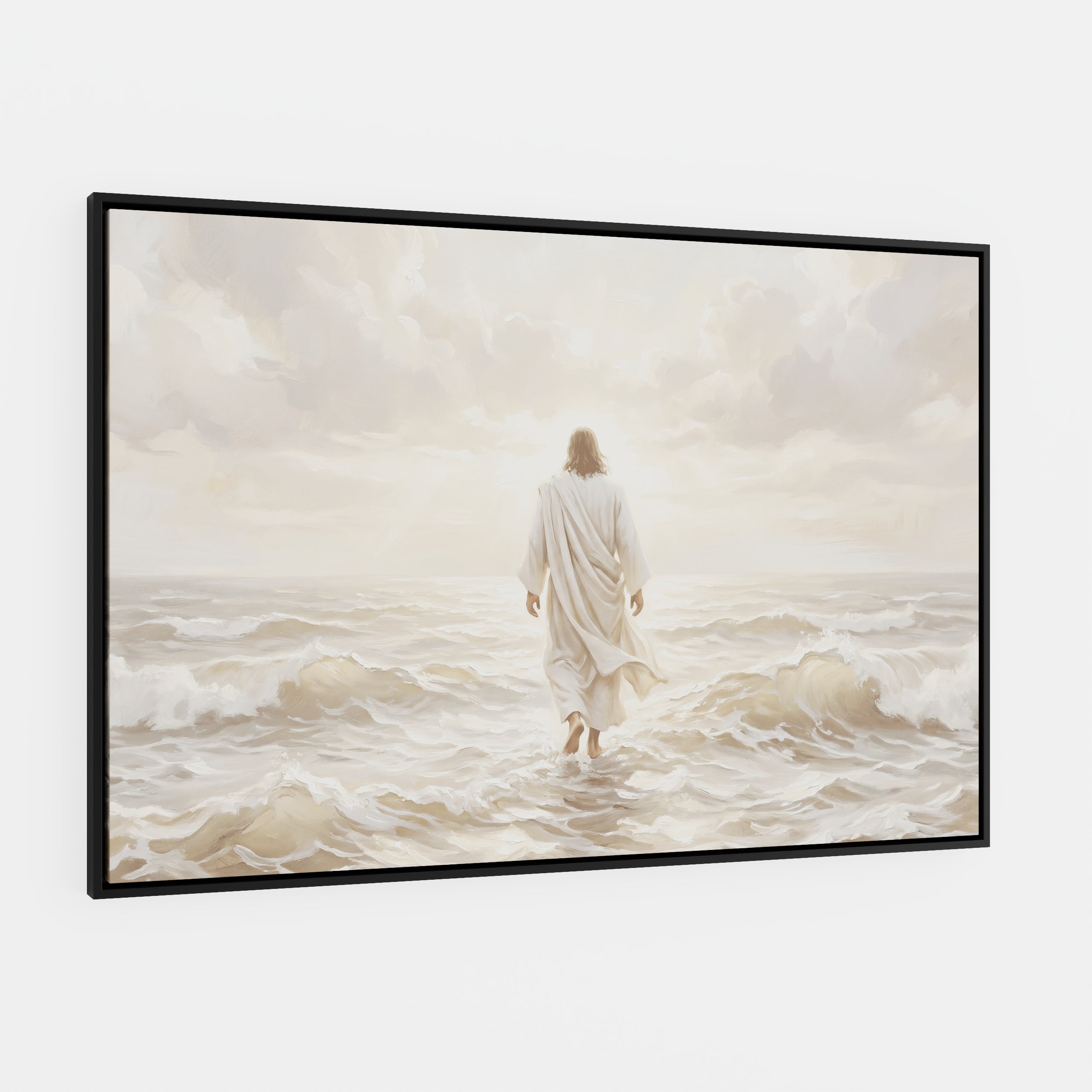 Even the Waves Obey - Canvas
