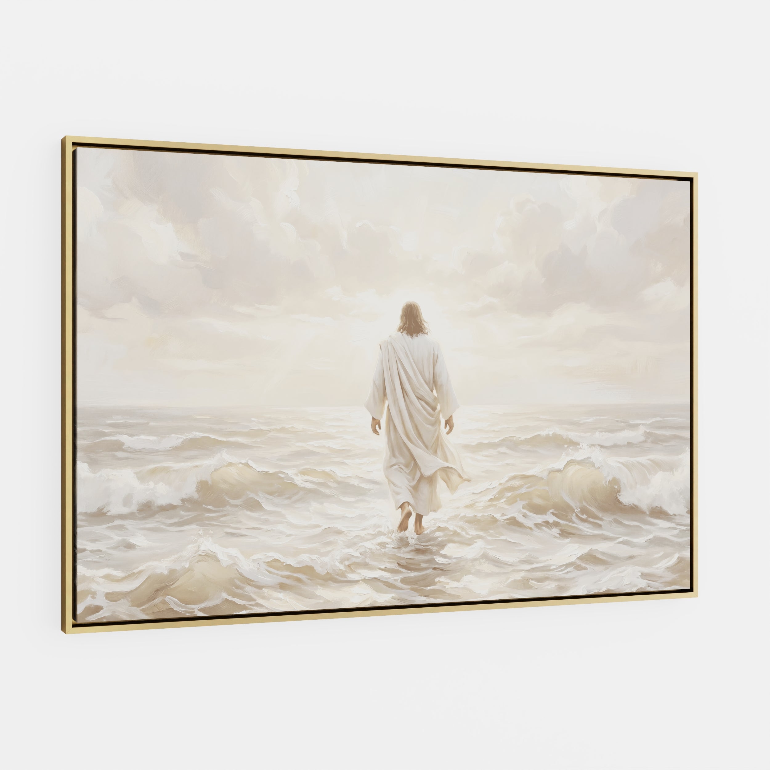Even the Waves Obey - Canvas