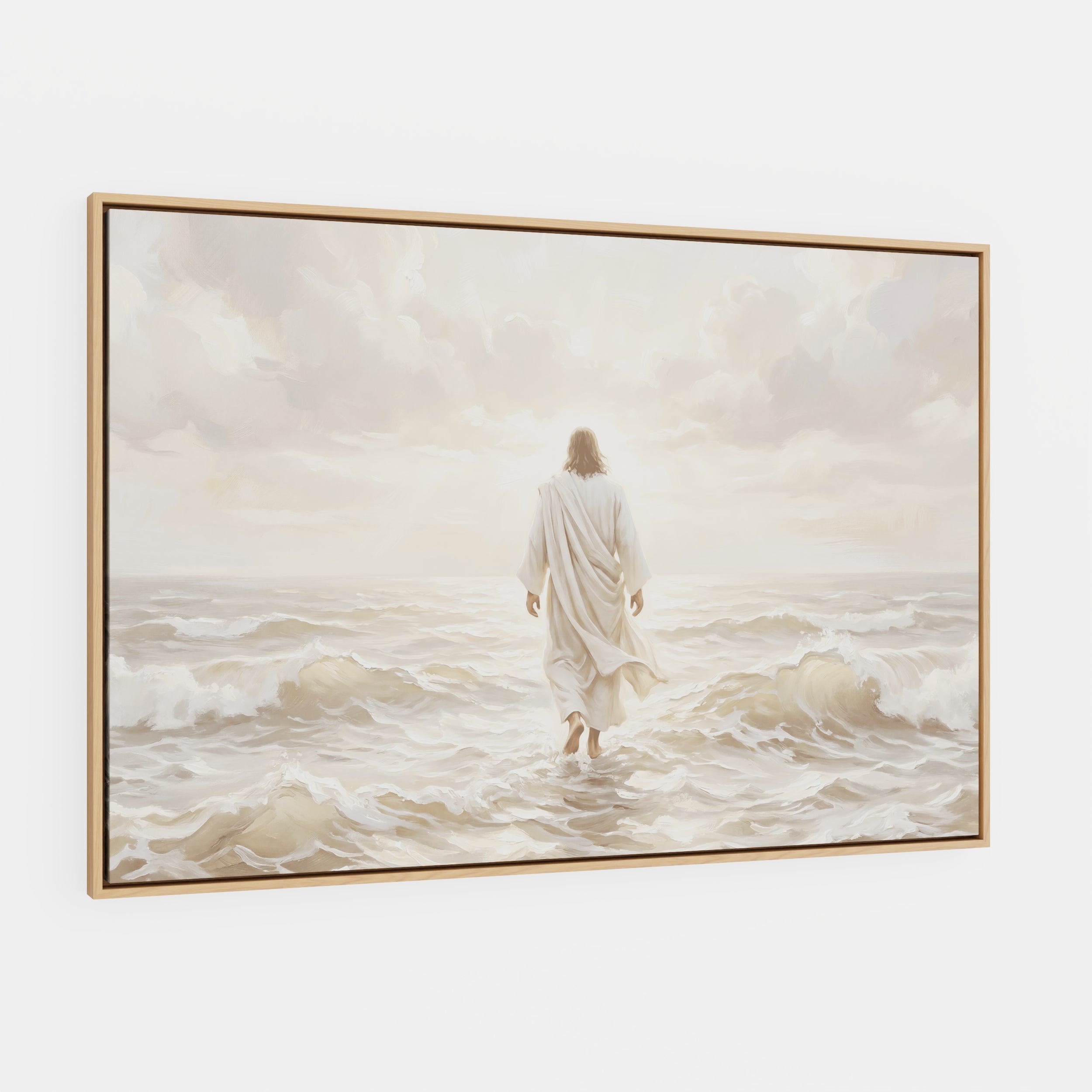Even the Waves Obey - Canvas