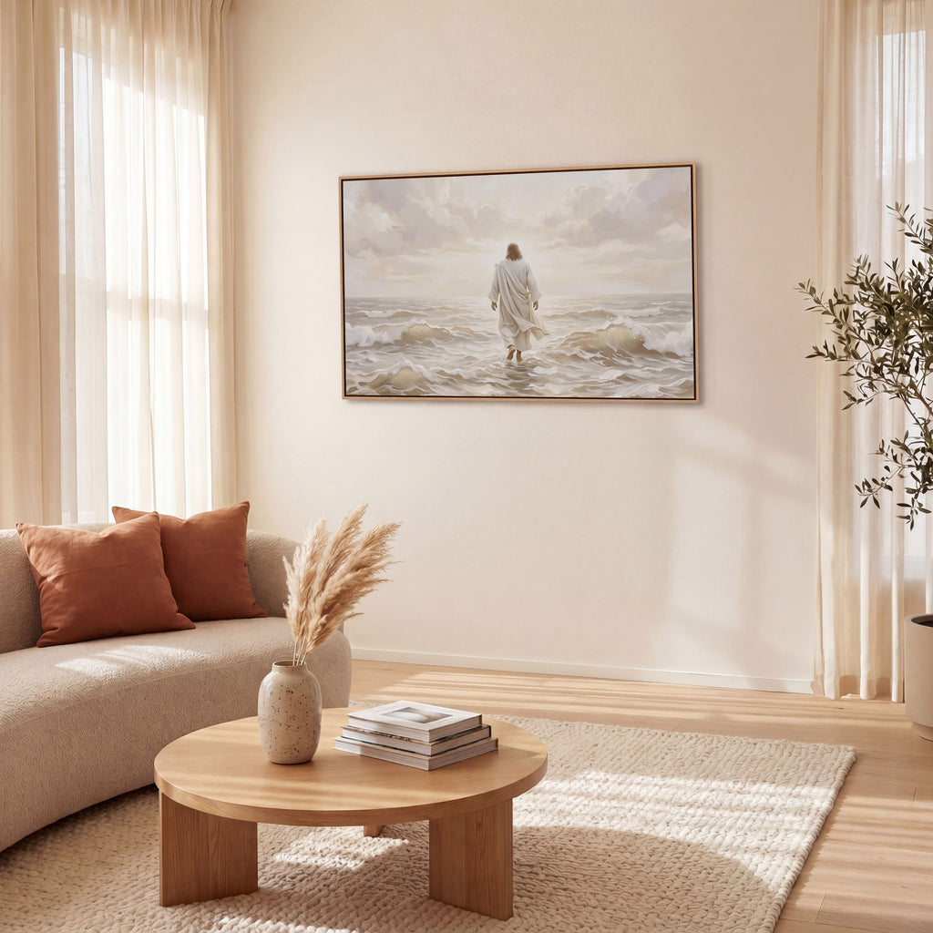 Even the Waves Obey - Canvas
