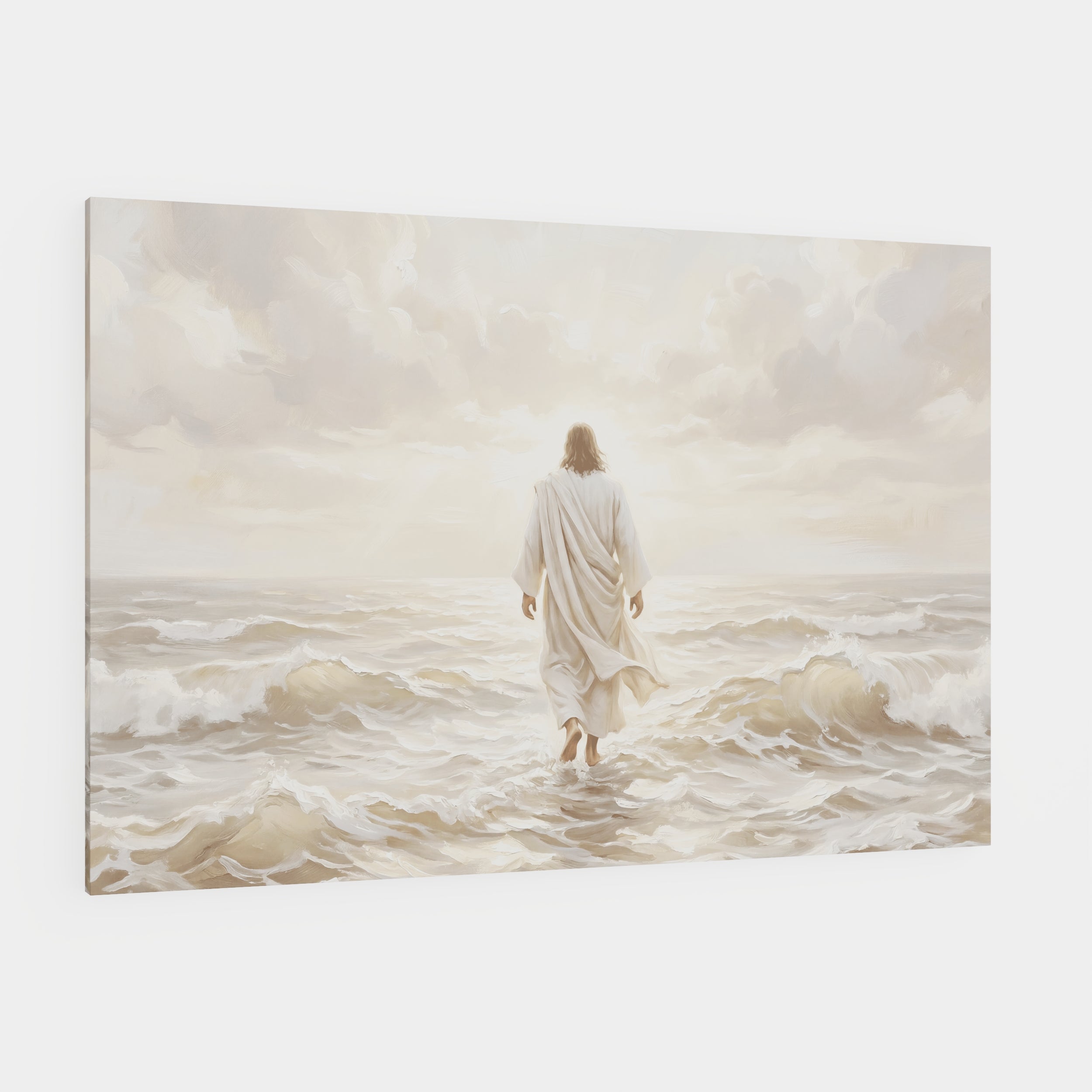 Even the Waves Obey - Canvas