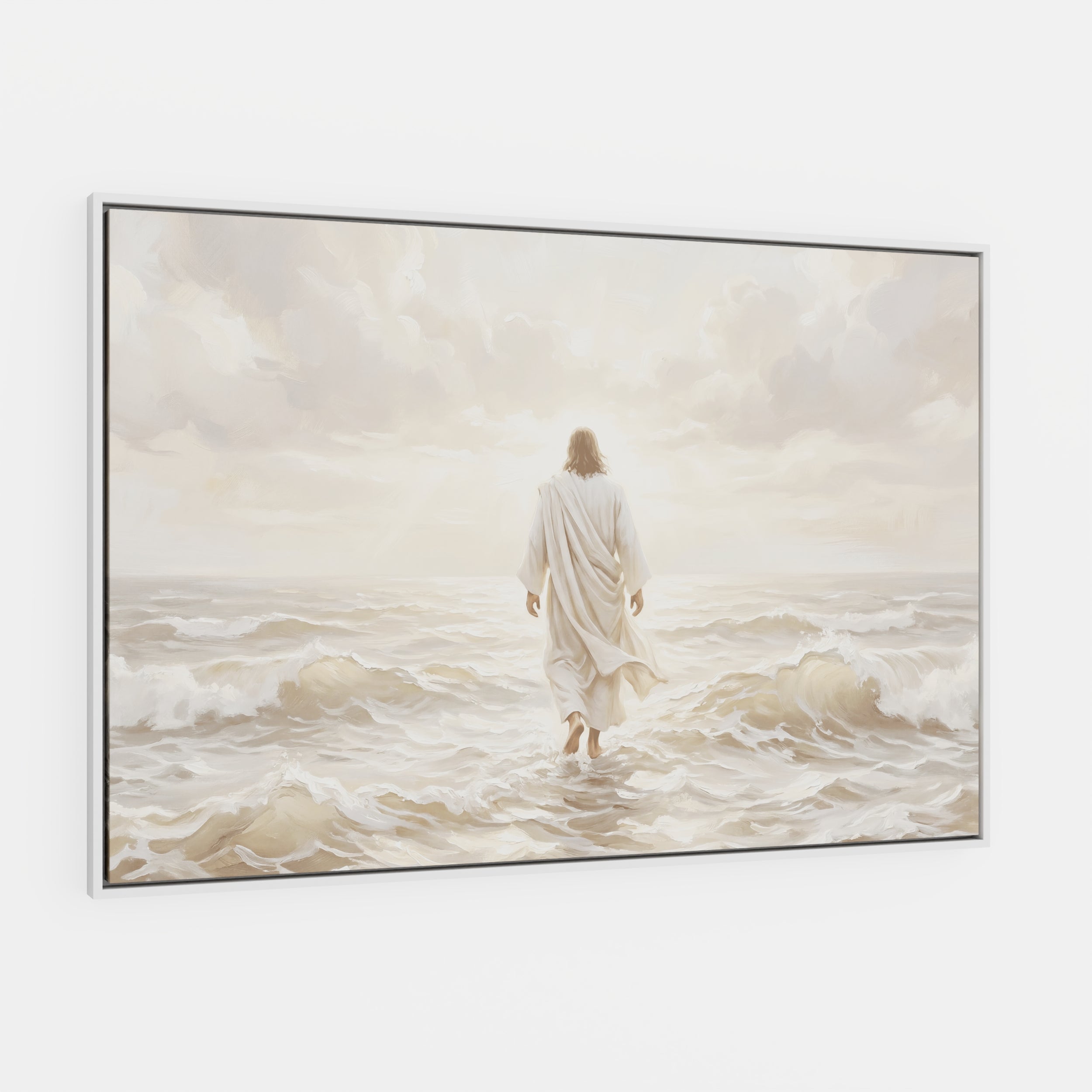Even the Waves Obey - Canvas