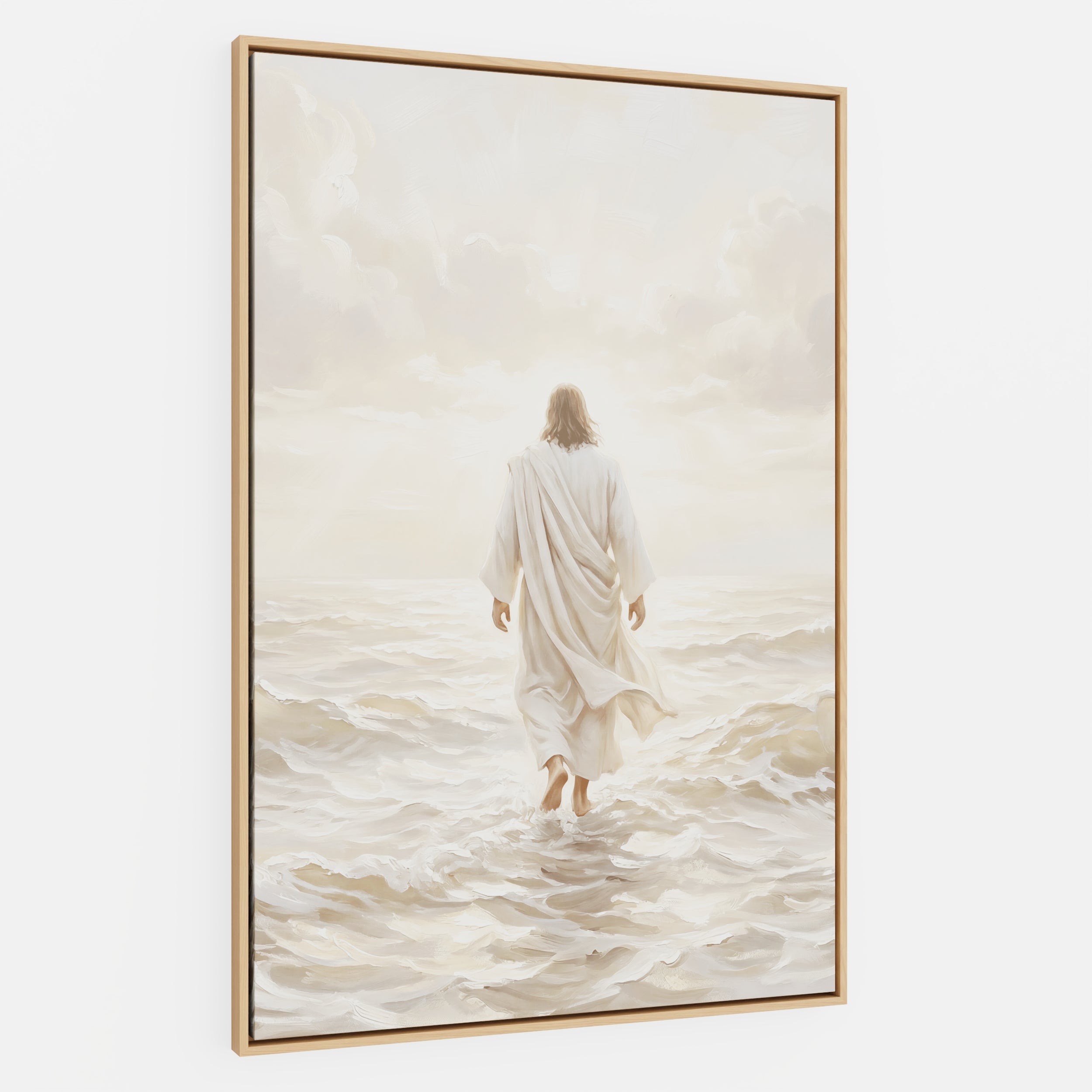 Even the Waves Obey - Canvas