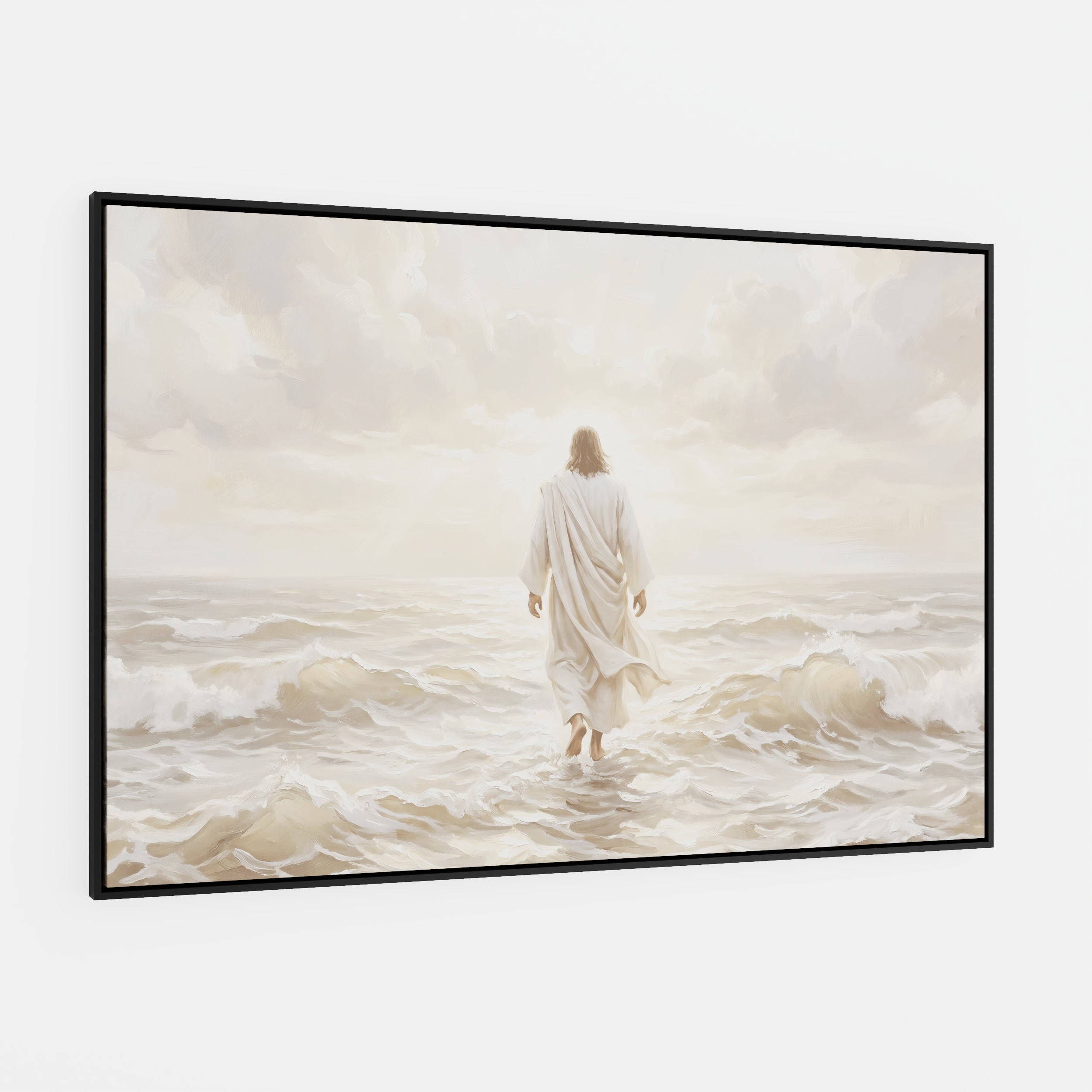 Even the Waves Obey - Canvas
