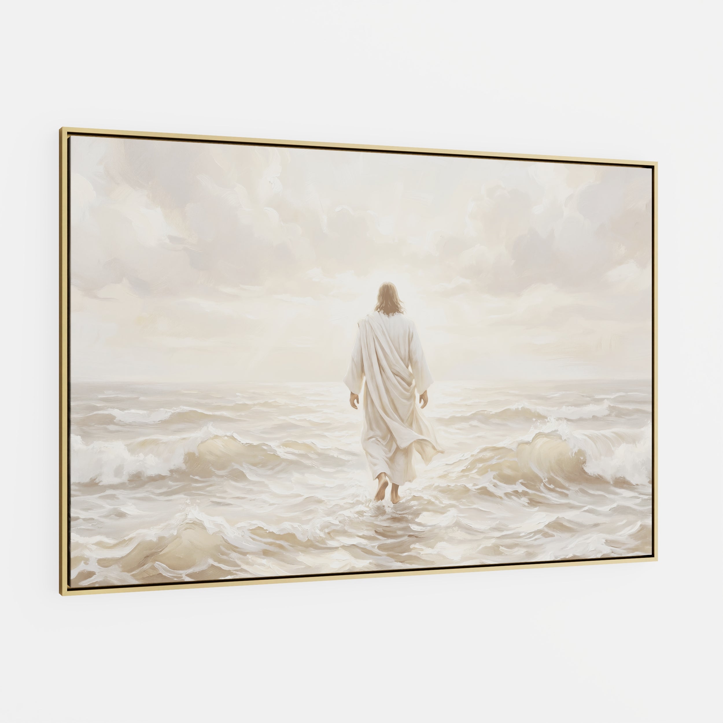 Even the Waves Obey - Canvas