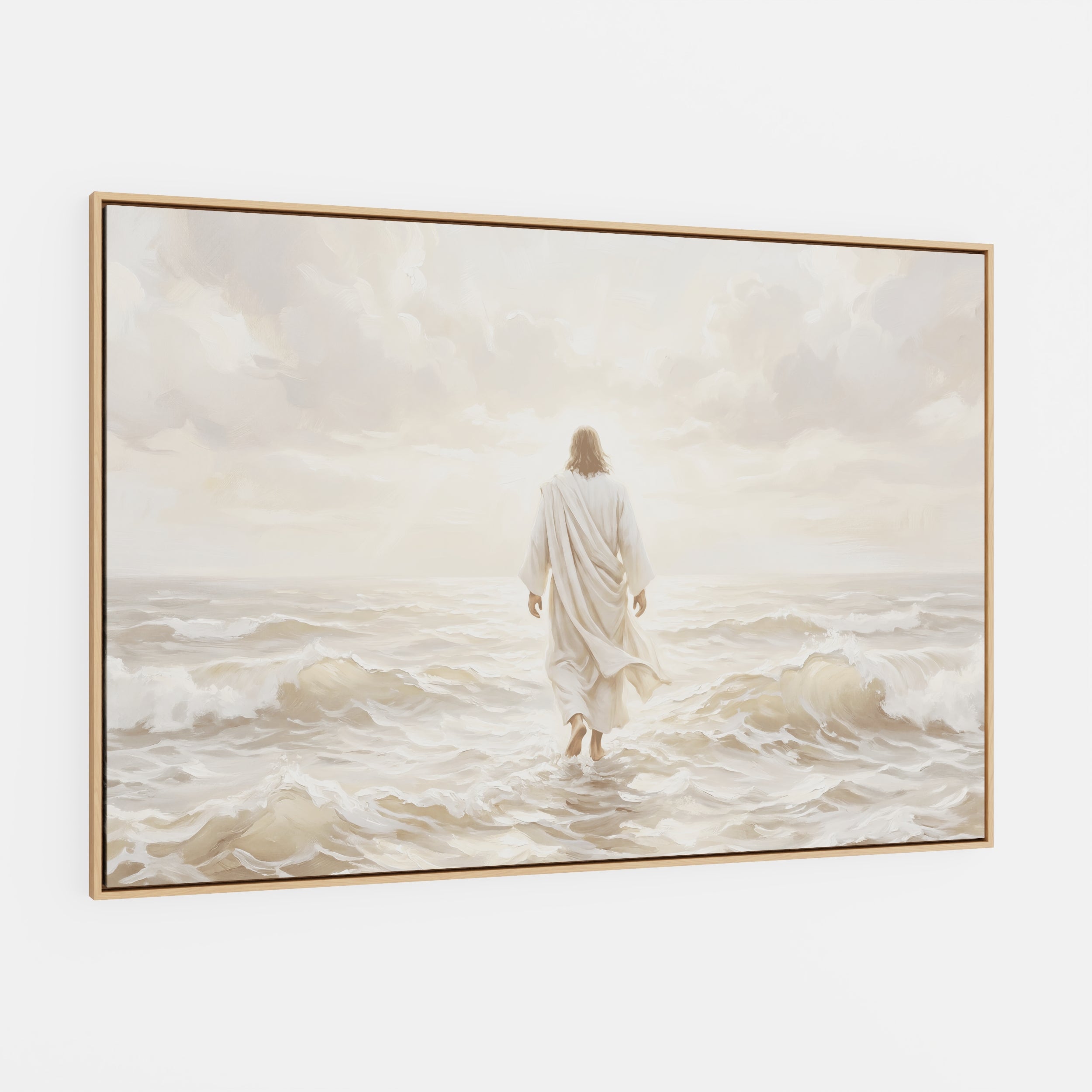 Even the Waves Obey - Canvas