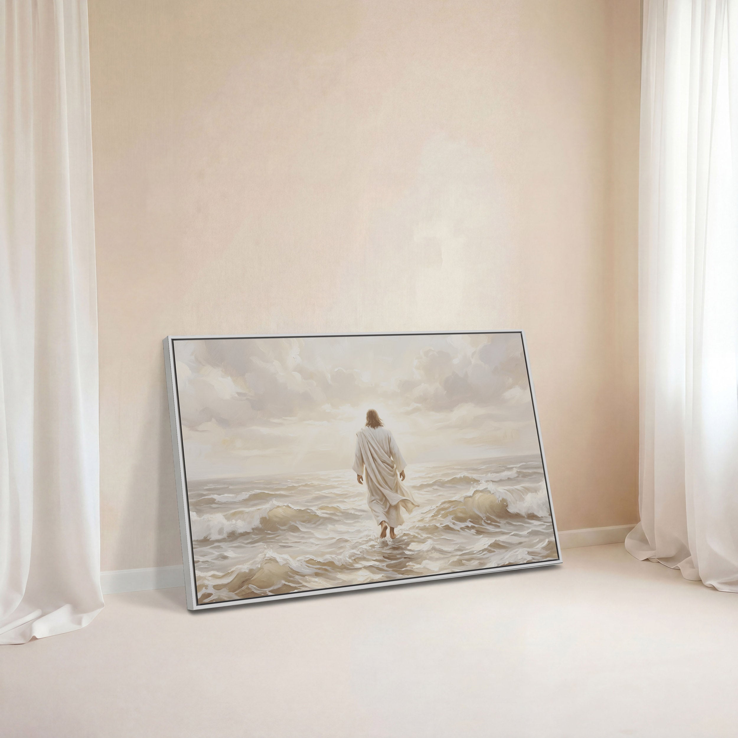 Even the Waves Obey - Canvas