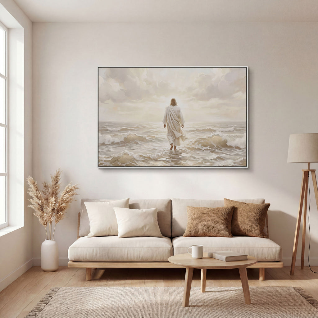 Even the Waves Obey - Canvas