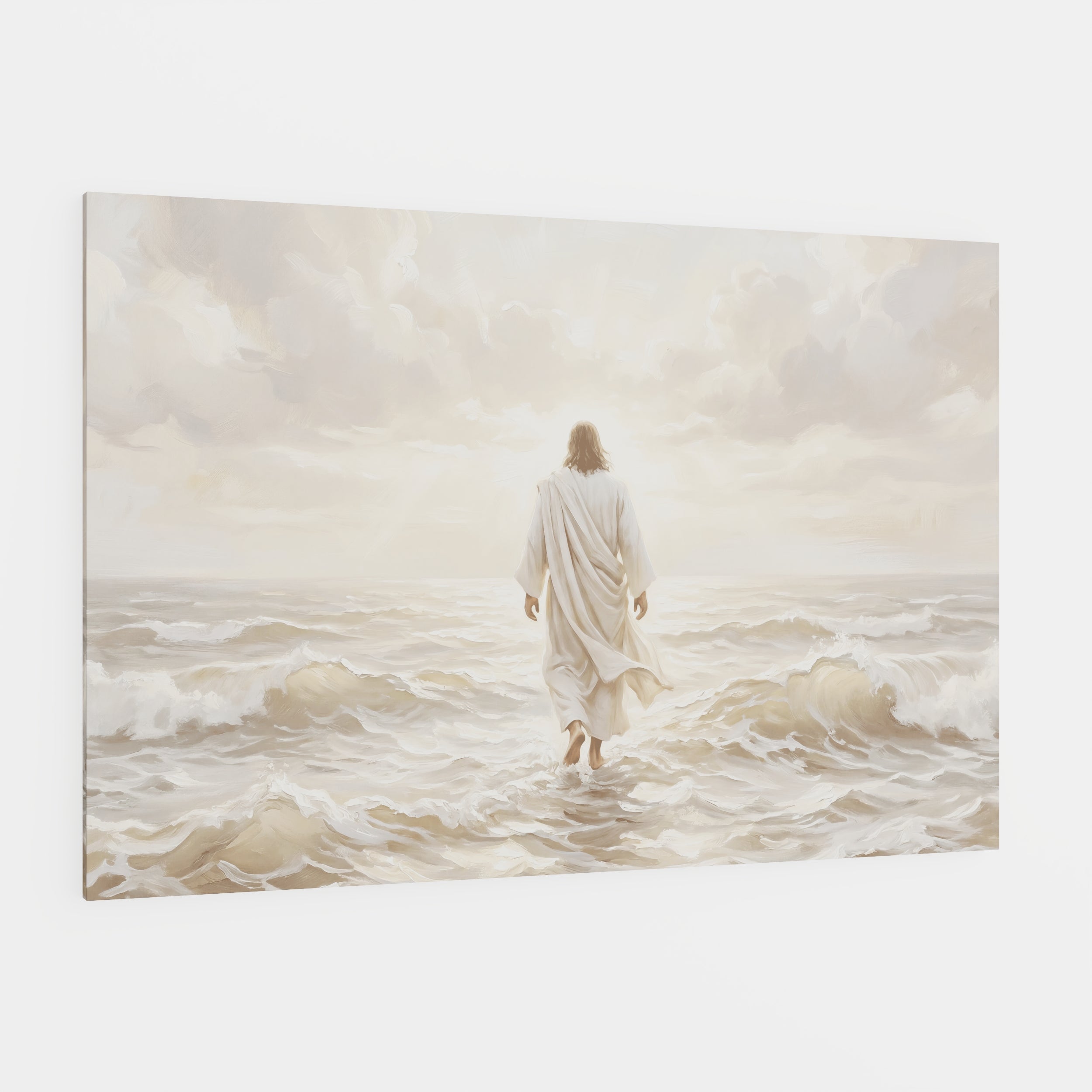 Even the Waves Obey - Canvas