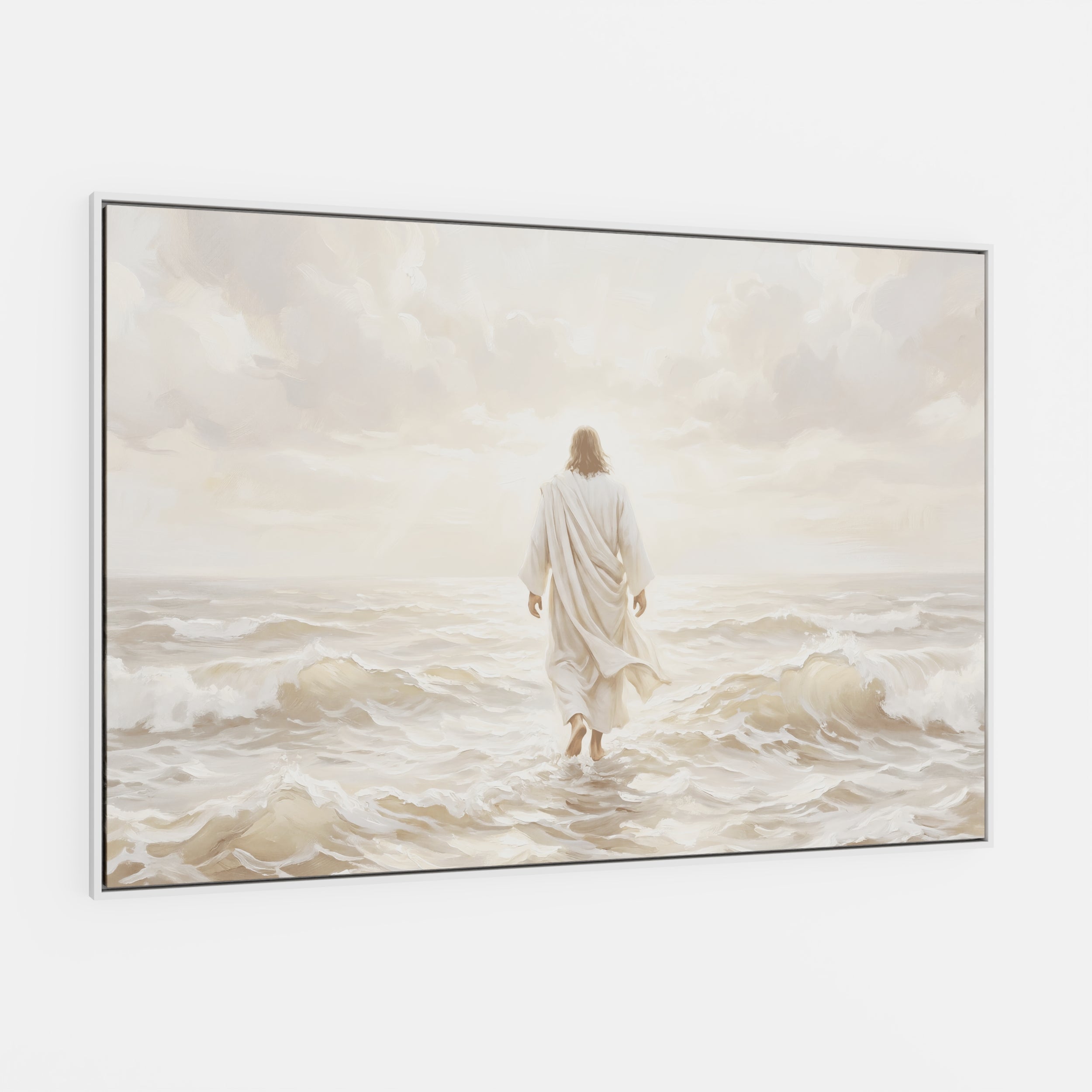 Even the Waves Obey - Canvas