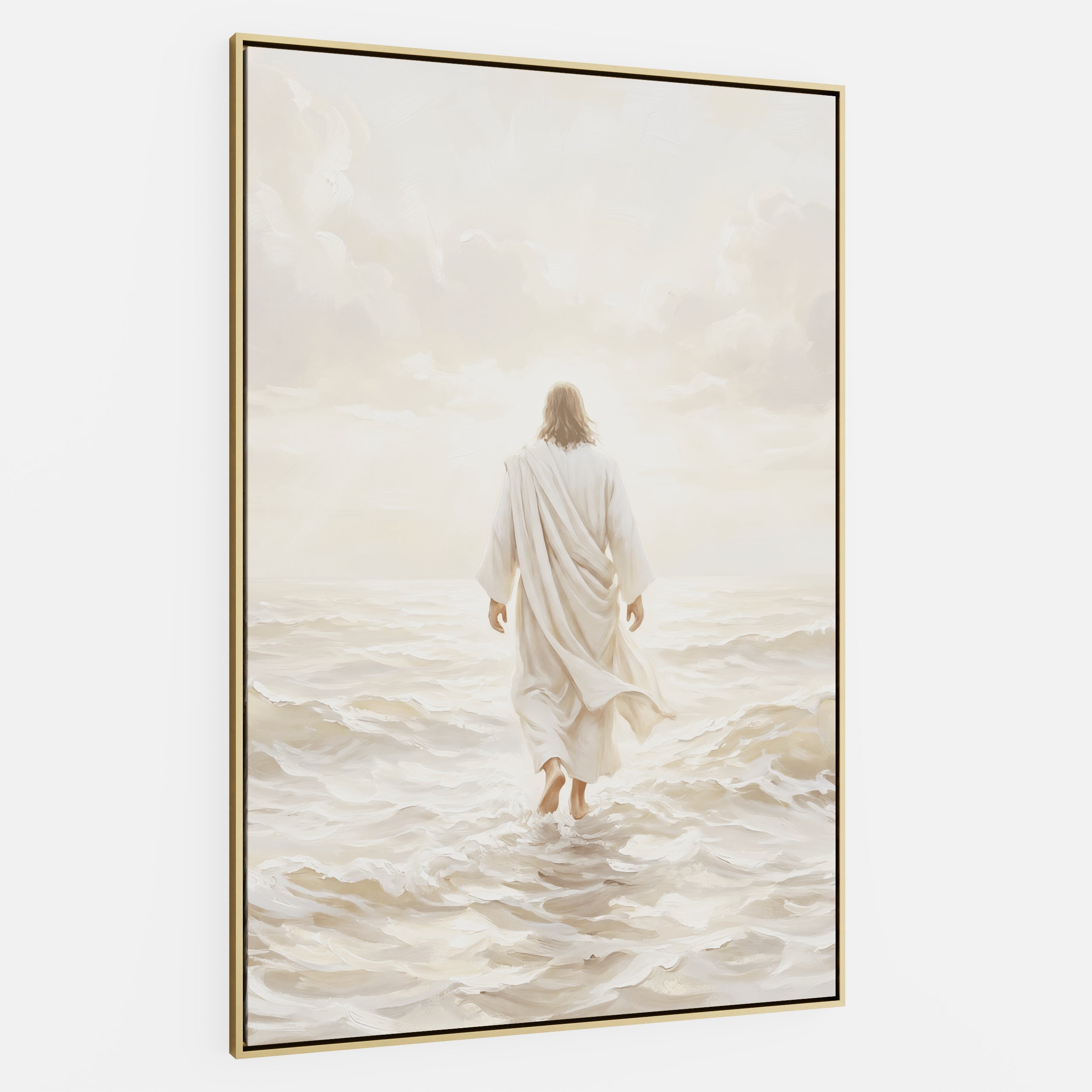 Even the Waves Obey - Canvas