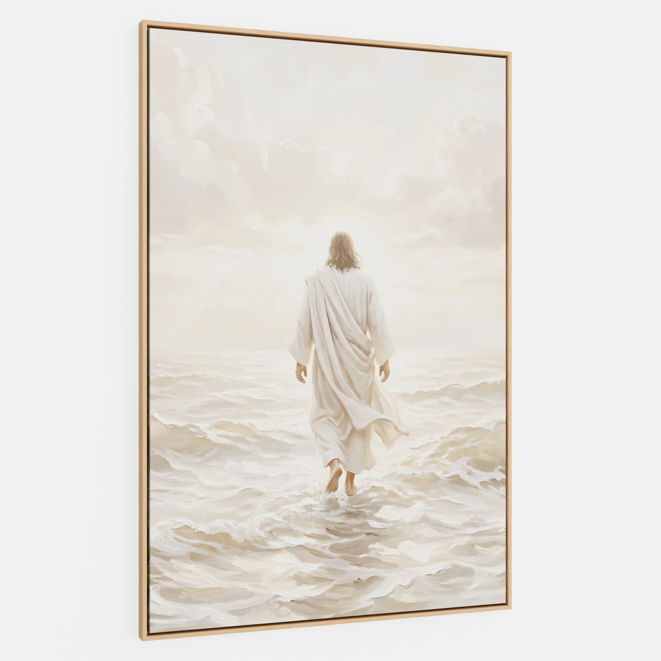 Even the Waves Obey - Canvas