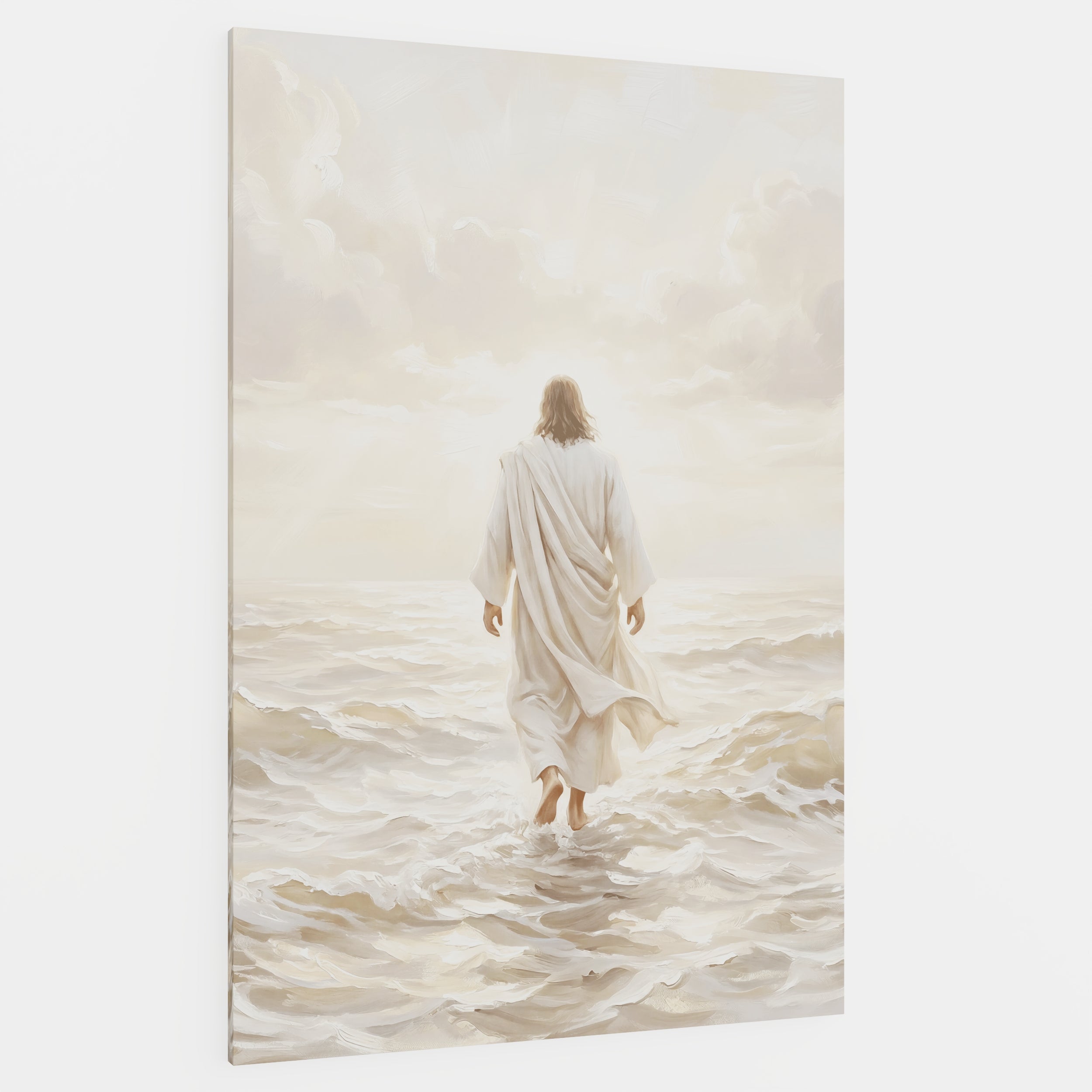 Even the Waves Obey - Canvas
