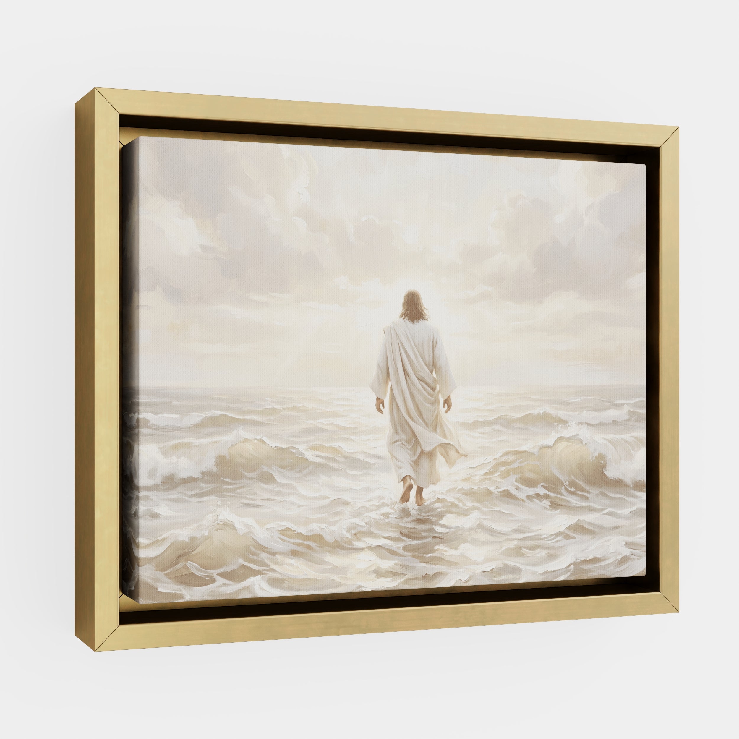 Even the Waves Obey - Canvas