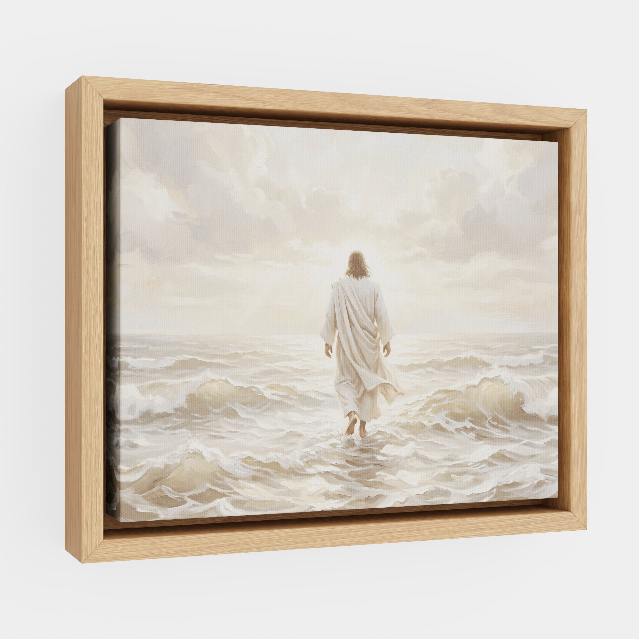 Even the Waves Obey - Canvas
