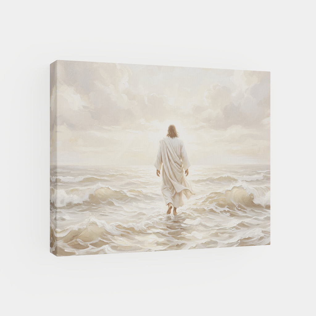 Even the Waves Obey - Canvas