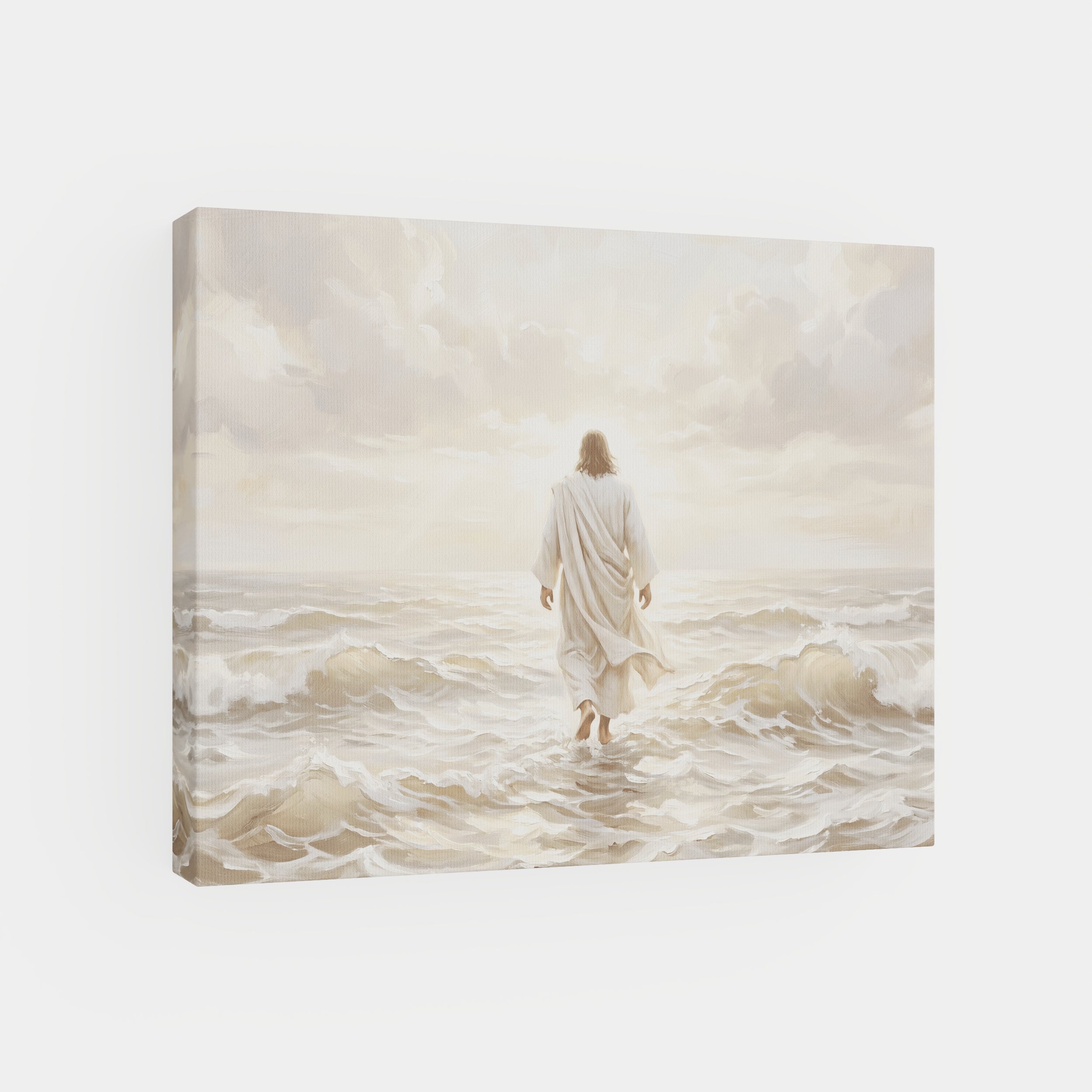 Even the Waves Obey - Canvas