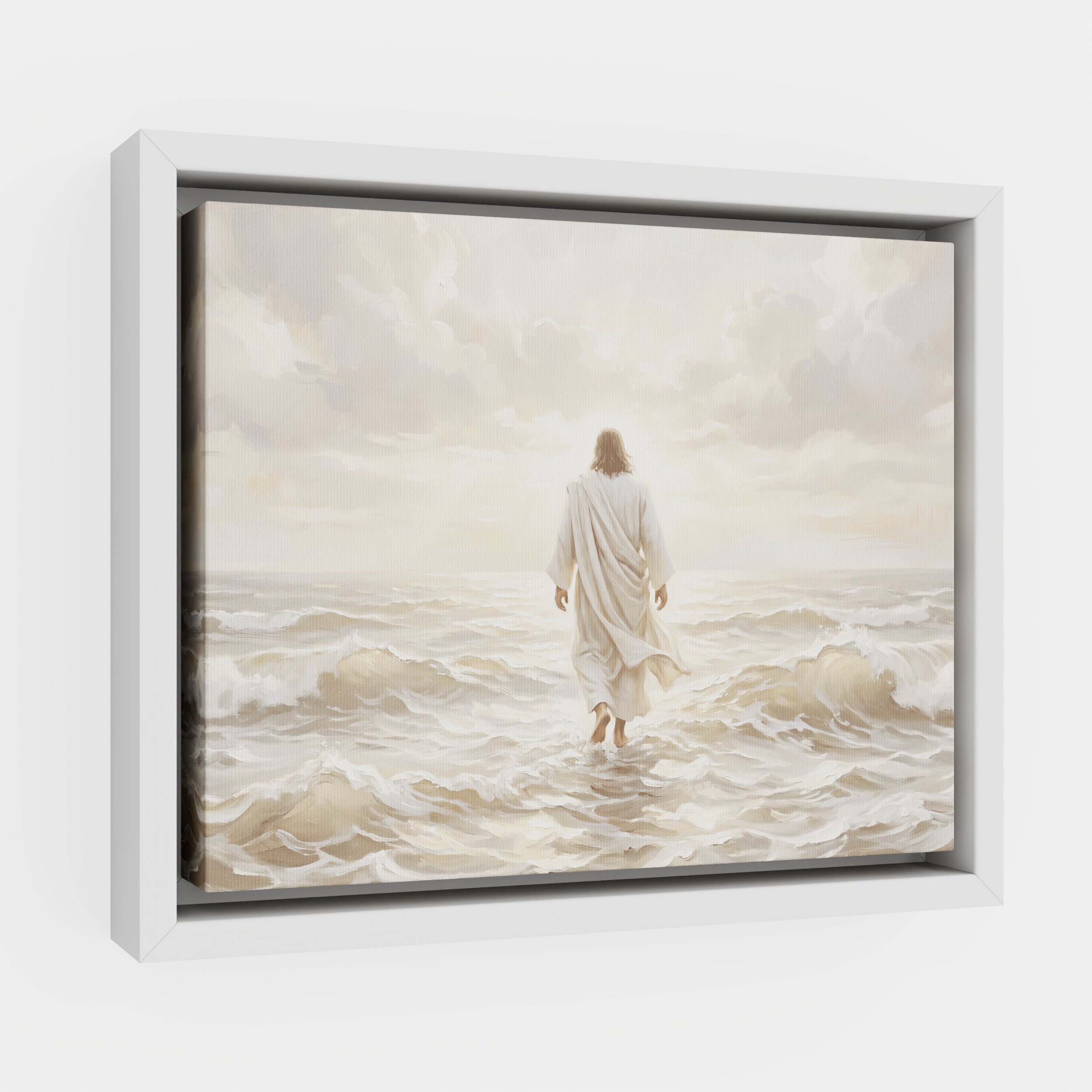 Even the Waves Obey - Canvas