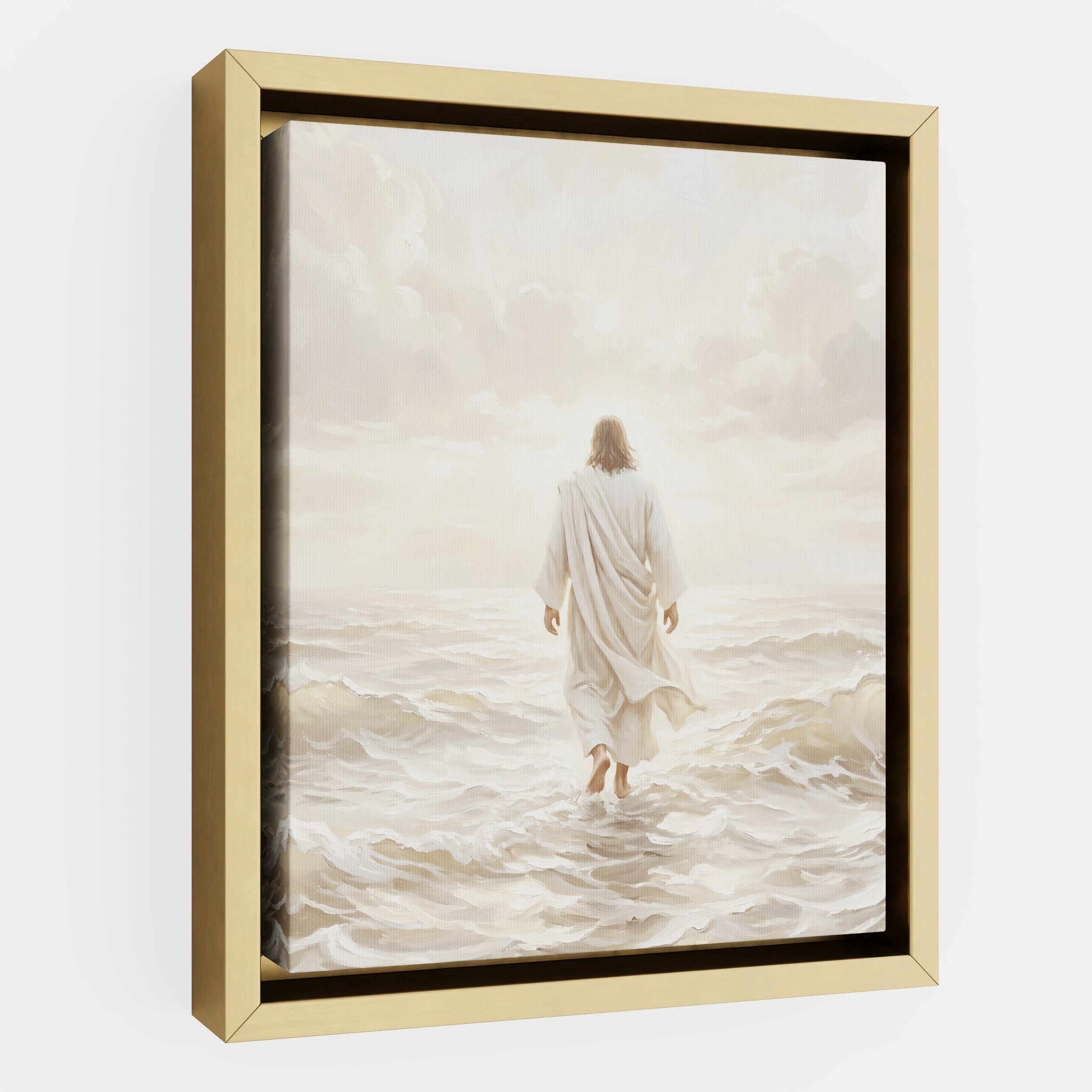 Even the Waves Obey - Canvas