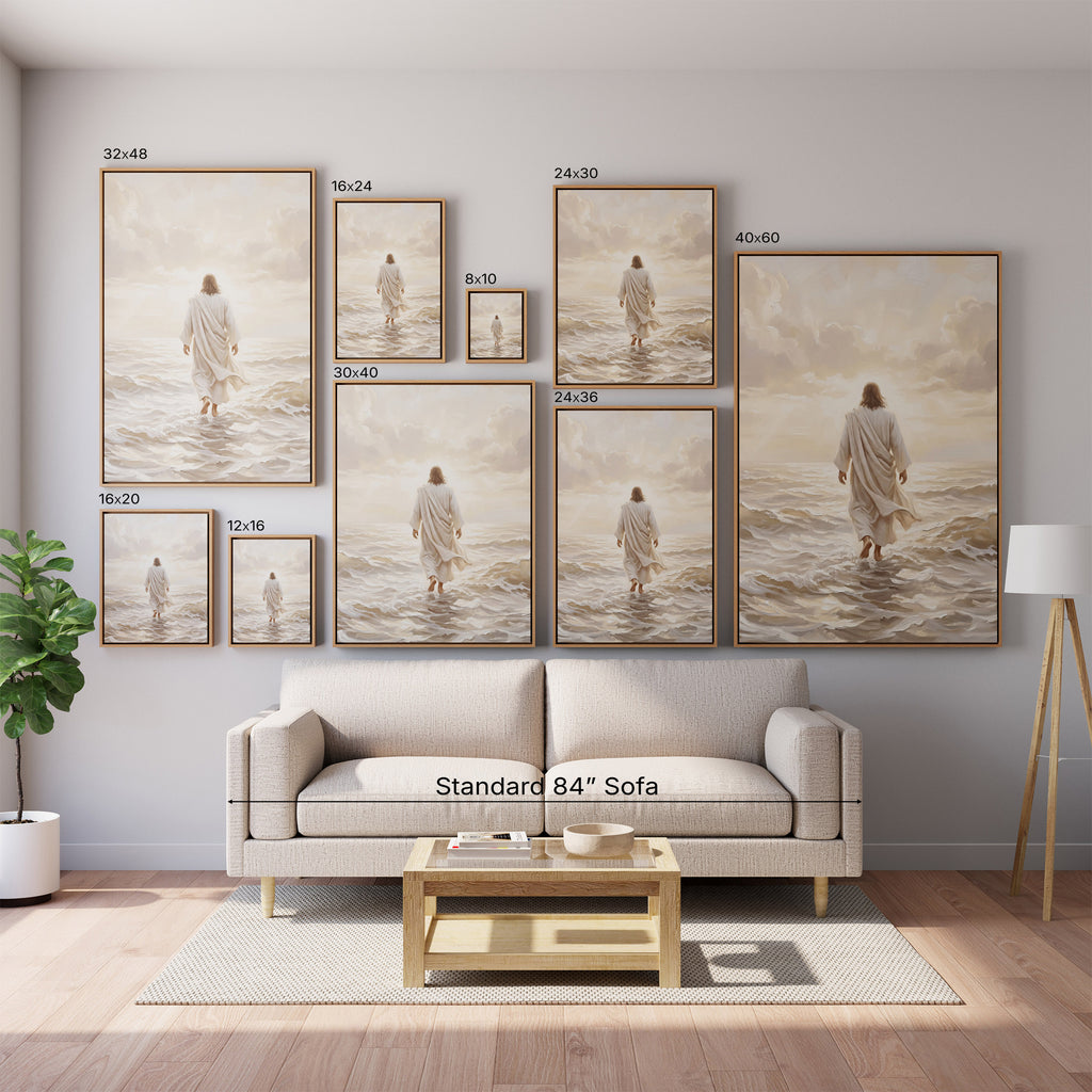 Even the Waves Obey - Canvas