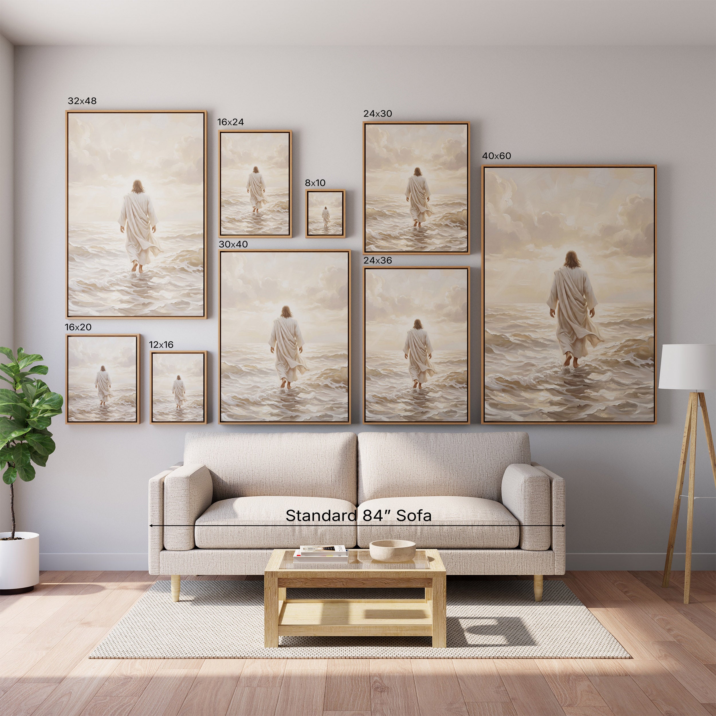 Even the Waves Obey - Canvas