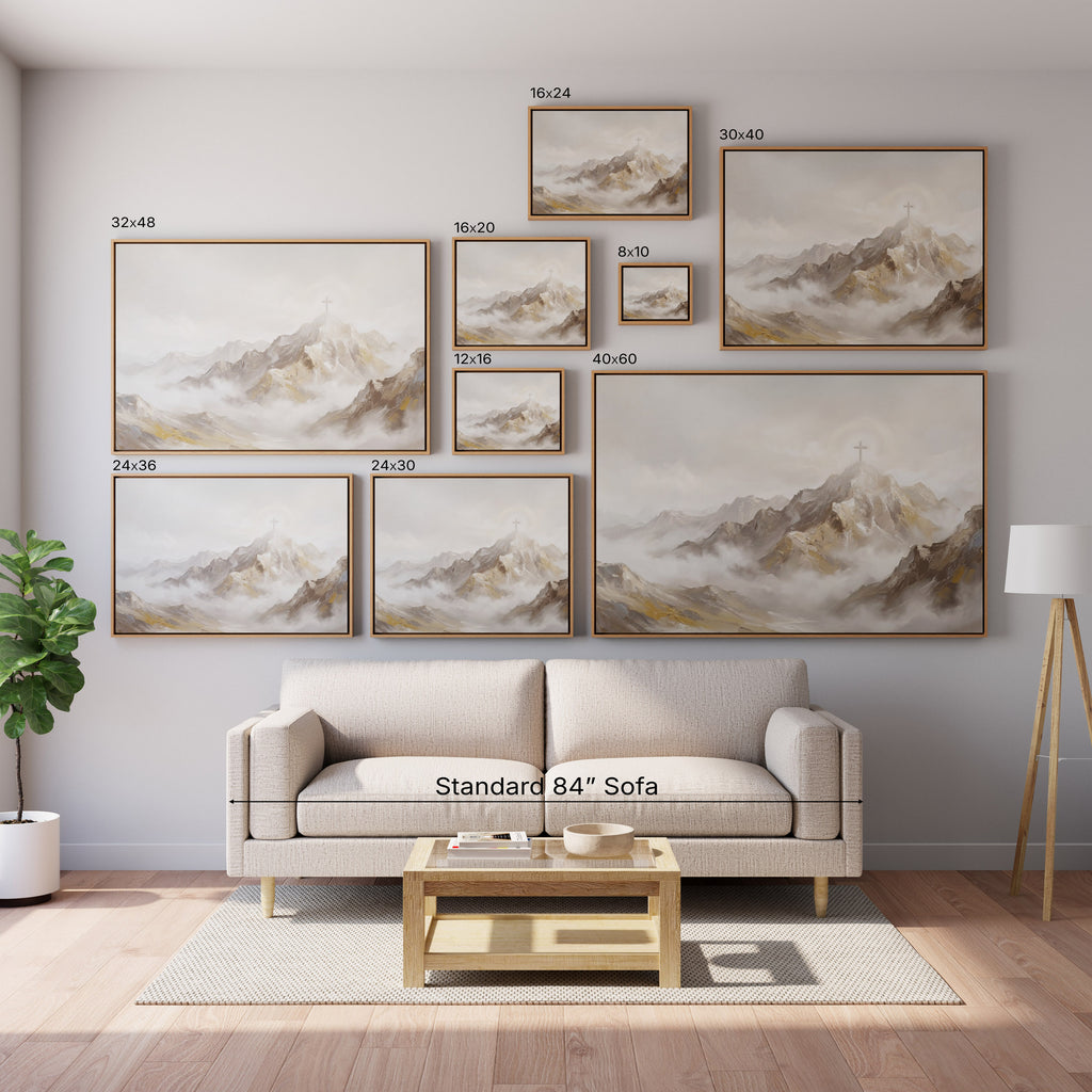 The Summit of Salvation - Canvas