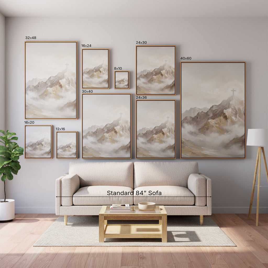 The Summit of Salvation - Canvas