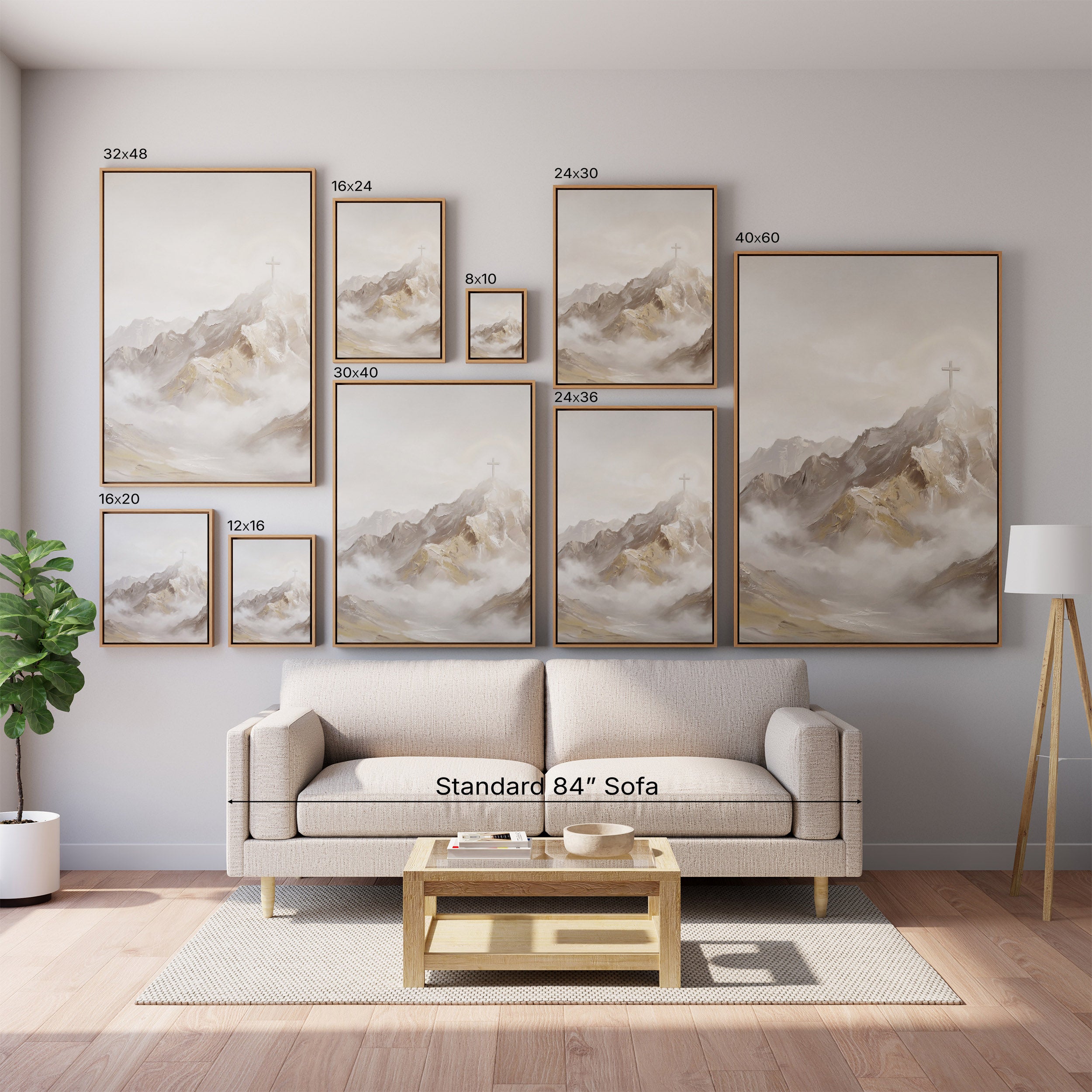 The Summit of Salvation - Canvas